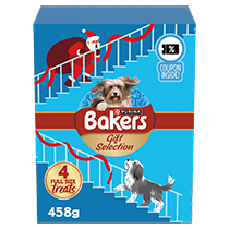 BAKERS® Christmas Gift Box Dog Treats