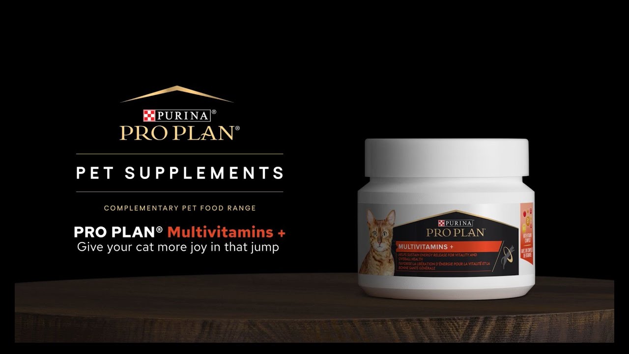 PRO PLAN® Cat Multivitamins Supplement Video